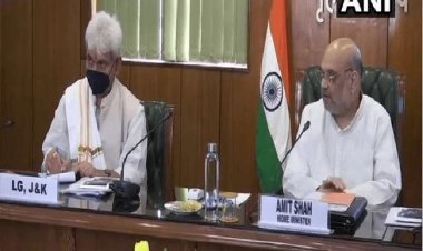 अफगानिस्तान पर तालिबान के कब्जे के बाद जम्मू-कश्मीर में सुरक्षा तंत्र मजबूत करने में जुटी गवर्नमेंट,शाह -सिन्हा की बैठक