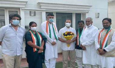 झारखंड कांग्रेस की नयी टीम ने की राहुल गांधी से की मुलाकात, सीएम हेमंत सोरेन से भी मिले स्टेट कांग्रेस प्रसिडेंट