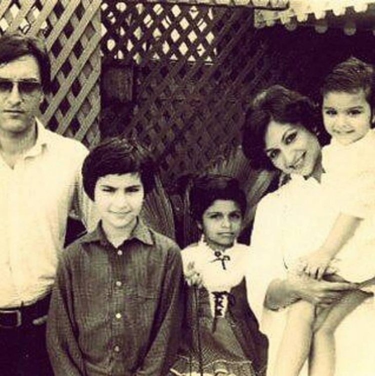 बहन सबा पटौदी ने शेयर की सैफ अली खान की बचपन की फोटो, तैमूर जैसे दिख रहे एक्टर
