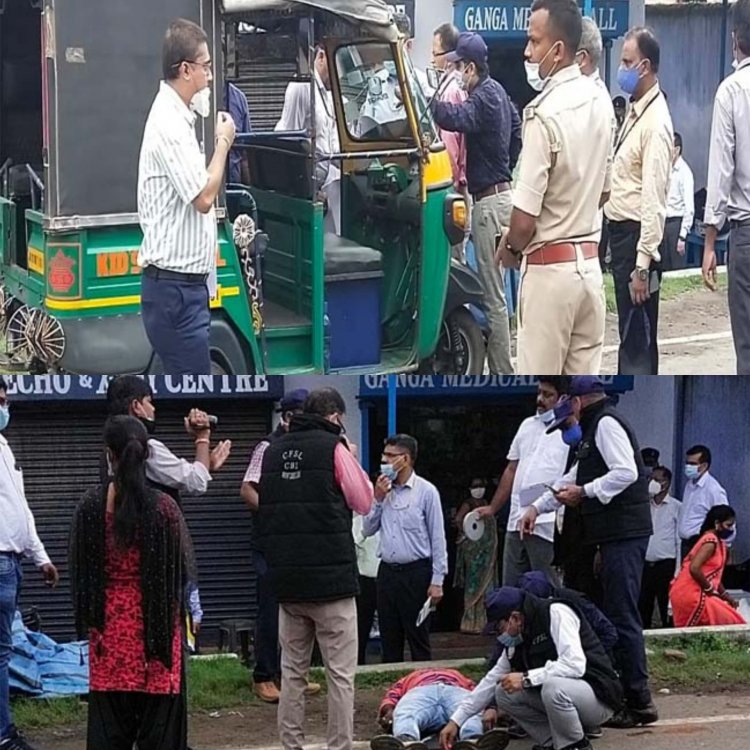 धनबाद: जज उत्तम आनंद मर्डर केस: सीबीआइ ने क्राइम सीन किया रिक्रिएट