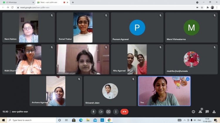 धनबाद: मारवाड़ी युवा मंच झरिया समृद्धि शाखा द्वारा भाषण प्रतियोगिता आयोजित