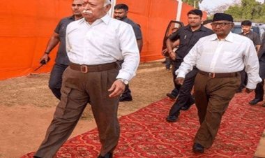 RSS चीफ मोहन भागवत तीन  दिवसीय दौरे पर धनबाद पहुंचे, बिहार-झारखंड के पदाधिकारियों के साथ करेंगे मंथन