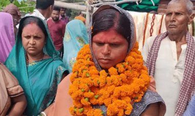 जहानाबाद: पंचायत चुनाव में नॉमिनेशन करने पहुंची महिला कैंडिडेट ने देवर रचायी शादी