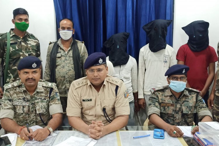 गिरिडीह: ऐप से ठगी करनेवाले तीन साइबर क्रिमिनलअरेस्ट