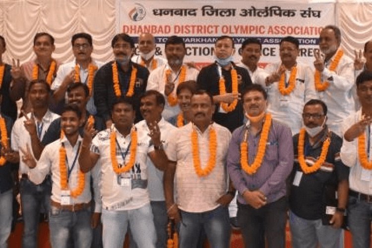 धनबाद जिला ओलंपिक संघ के प्रसिडेंट बने एसएम हाशमी, रंजीत केशरी महासचिव