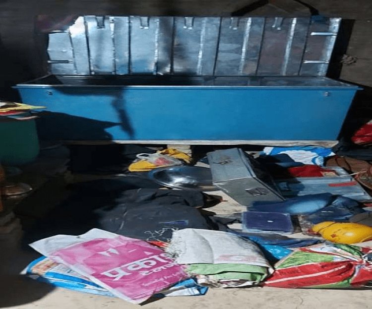 सीतामढ़ी: बेला में दो घरों में डाका, चार लोग जख्मी