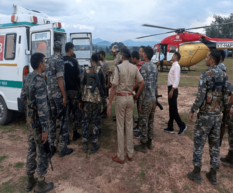 लातेहार: जगड़ा पहाड़ से 24 घंटे बाद उतरा नक्सली का बॉडी, खुफिया एजेंसी की विफलता उजागर