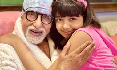 मुंबई: आराध्या ने गले लगाकर अपने दादा अमिताभ बच्चन को किया बर्थडे विश, Photo वायरल 