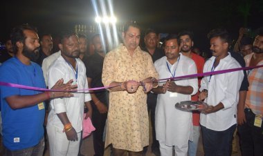 धनबाद:  रणविजय सिंह ने हिल कॉलोनी व भूली E ब्लॉक में किया पूजा पंडाल का उद्घाटन