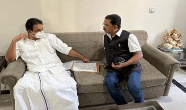 नई दिल्ली : कांग्रेस महासचिव केसी वेणुगोपाल से मिले राज्यसभा एमपी धीरज साहू, झारखंड आने का किया अनुरोध