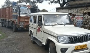 धनबाद: कतरास व जोगता में इलिगल कोल कारोबार का खुलासा, कोयला लदा ट्रक व पिकअप वैन जब्त