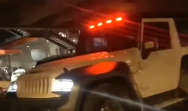 Mahindra Thar का HULK सोशल मीडिया पर छाया, शानदार डिजाइन के साथ रोड पर पहली बार आया नजर
