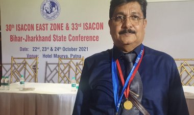 धनबाद के डाॅ. डीके सिंह बने इंडियन सोसाइटी आफ एनेस्थिसियोलॉजीसटस बिहार -झारखंड के प्रेसिडेंट