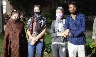 Facebook से उज्बेकिस्तान की युवती को शादीशुदा इस्माइल से हुआ Love, बहन व दोस्त के साथ पहुंच गयी बिहार