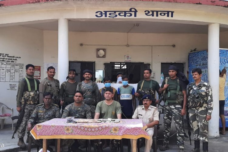 खूंटी: 550 ग्राम अफीम के साथ दो अरेस्ट, छह लाख रुपये बरामद