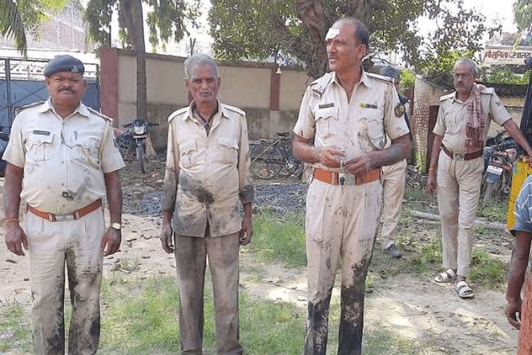 बिहार: मधुबनी में अवैध निर्माण रोकने गई पुलिस टीम पर जानलेवा हमला, पिस्टल छीनने की कोशिश