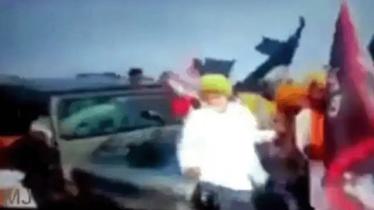 लखीमपुर खीरी विवाद में नया  VIDEO आया सामने, कांग्रेस और आप  ने किया ट्वीट, BJP पर साधा निशाना