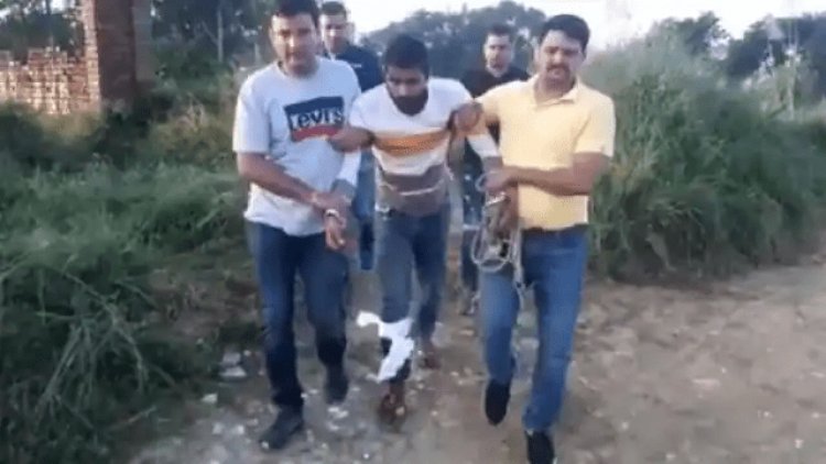 ग्रेटर नोएडा में शादी के लिए दबाव बनाने पर ट्रांसपोर्टर की बेटी की मर्डर, पुलिस से एनकाउंटर,आरोपी अरेस्ट