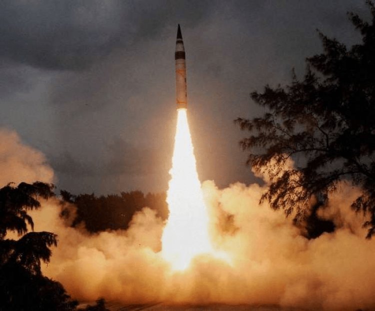 इंडिया ने किया अग्नि-5 मिसाइल का आठवां सफल परीक्षण, पांच हजार किमी तक लक्ष्य भेदने में सक्षम