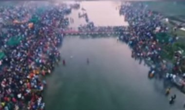 झारखंड: उदयीमान सूर्य को अर्घ्य देने के साथ ही चार दिवसीय महापर्व संपन्न, घाटों पर उमड़ा आस्था का जनसैलाब