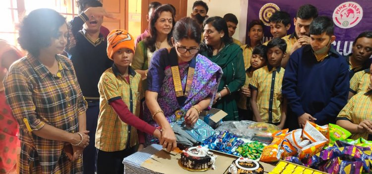 इनर व्हील क्लब ऑफ धनबाद ने जीवन ज्योति के विशेष बच्चो के साथ मनाया बाल दिवस