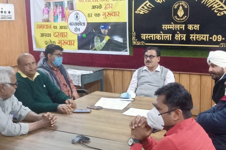 धनबाद:बीएनआर साइडिंग के मजदूरों को एक सप्ताह में मिले, नहीं  तो होगा ट्रांसपोर्टिंग ठप : अरूप