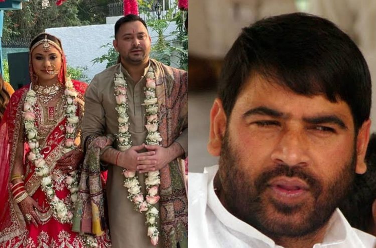 बिहार: तेजस्वी की शादी पर  साधु यादव ने कसा तंज, यही है असली भकचोन्हर,अब छोड़ दे CM बनने का सपना