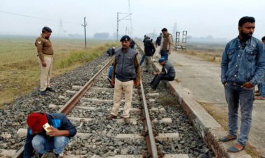 बिहार:आरा-सासाराम रेल लाइन पर बड़ा हादसा टला, 56 स्लीपर डैमेज व क्लैंप टूटकर बिखरे, छह घंटे तक खड़ी रहीं ट्रेनें