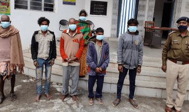 सिमडेगाः डायन बताकर महिला को जिंदा जलाने की कोशिश, पुआल-तेल डालकर लगाई आग, छह अरेस्ट