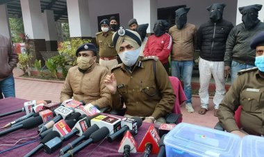 पटना: राजीव नगर के सुहागन ज्वेलर्स फायरिंग कांड का 24 घंटे में खुलासा, कुख्यात पंकज शर्मा पांच आर्म्स के साथ अरेस्ट