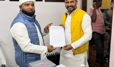 अभिजीत राज बने झारखंड युवक कांग्रेस के प्रसिडेंट, IYC चीफ श्रीनिवास बी ने सौंपा एप्वाइंटमेंट लेटर