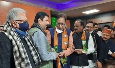 बिहार: रामेश्वर चौरसिया और मनोज सिंह की बीजेपी में घर वापसी