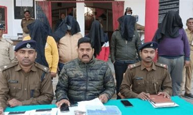 चतरा: रेलवे का फर्जी नियुक्ति पत्र देकर ठगी करने वाले इंटर स्टेट गैंग का खुलासा, पांच अरेस्ट