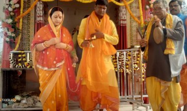 धनबाद: रामराज मंदिर चिटाहीधाम का दो दिवसीय वार्षिकोत्सव शुरू, MLA ढुल्लू महतो व उनकी वाइफ बनी यजमान