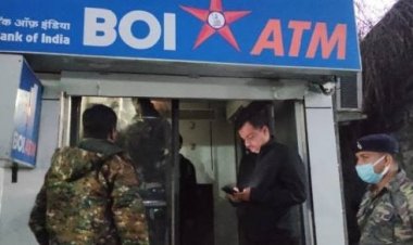 धनबाद: सिंदरी गोशाला बाजार से बैंक आफ इंडिया की एटीएम मशीन उखाड़कर ले गये क्रिमिमल