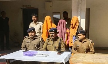 चतरा: पुलिस ने देसी पिस्टल के साथ तीन क्रिमिनलों को दबोचा
