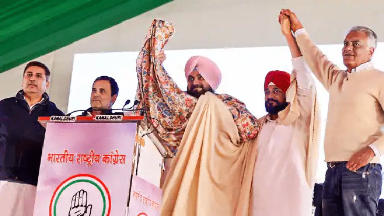 राहुल गांधी का ऐलान, चरणजीत सिंह चन्नी होंगे पंजाब में कांग्रेस का सीएम फेस