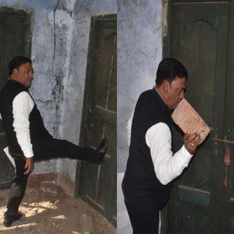 हेल्थ मिनिस्टर बन्ना गुप्ता पहुंचे धनबाद, कांग्रेसियों ने हाई कोर्ट के आदेश पर सील कांग्रेस ऑफिस का ताला तोड़ा