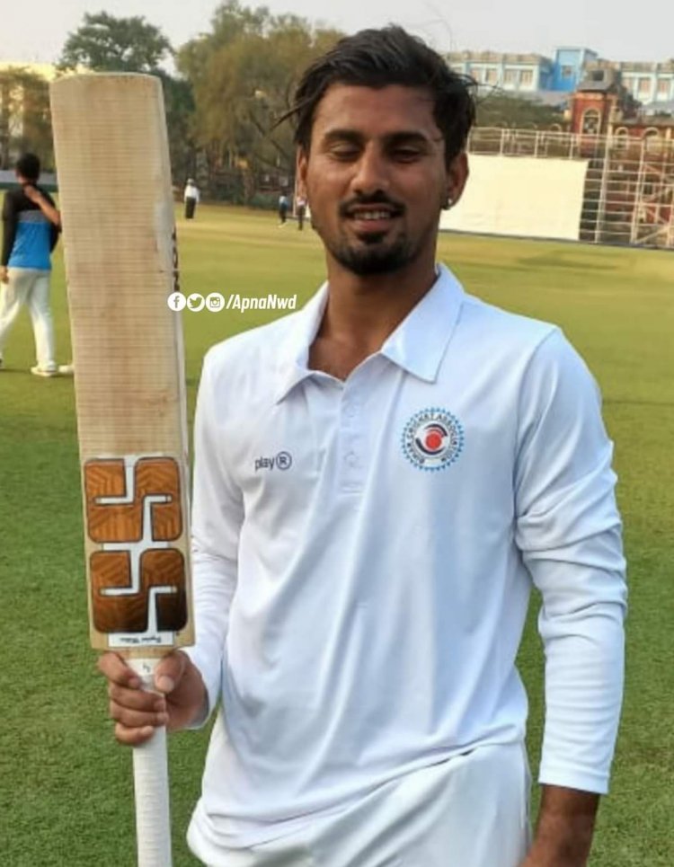 बिहार: मोतिहारी के क्रिकेटर सकीबुल गनी ने रणजी डेब्यू में ट्रिपल सेंचुरी मारा, बनाया रिकॉर्ड