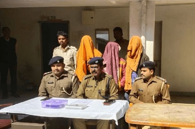 चतरा: पुलिस ने देसी पिस्टल के साथ तीन क्रिमिनलों को दबोचा