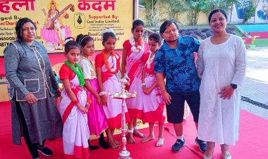 धनबाद: पहला कदम स्कूल में मनया गया अमृत महोत्सव