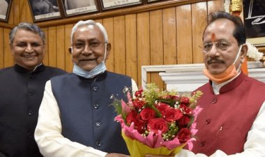 बिहार: CM नीतीश कुमार अचानक पहुंचे विधानसभा, स्पीकर विजय सिन्हा से  हुई मुलाकात, गतिरोध समाप्त