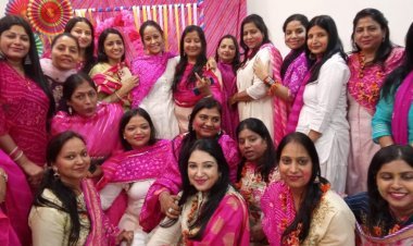 धनबाद एकल महिला समिति ने किया होली उत्सव का आयोजन