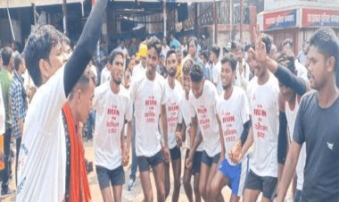 Run For Khatian 1932:स्थानीय नीति लागू करने के लिए रन फॉर खतियान 1932 में दौड़े सैकड़ों युवा