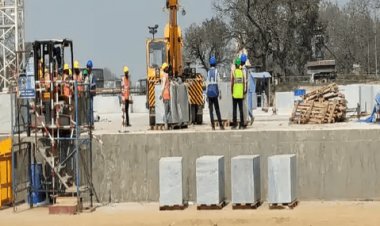 अयोध्या में भव्य राम मंदिर की नींव बनकर तैयार,राम चबूतरे की पहली लेयर कंप्लीट