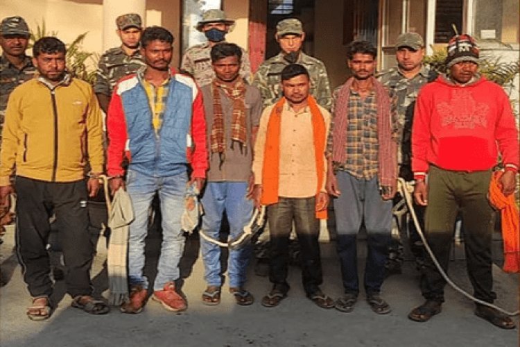 लातेहार: इलिगल माइनिग कर रहे छह लोग अरेस्ट, पुलिस ने भेजा जेल