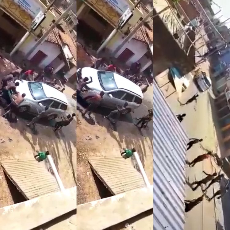 गिरिडीह : बेंगाबाद में रंग लगाने के लिए कार रोक रही थी युवकों की टोली, गाड़ी चढ़ाया, एक घायल