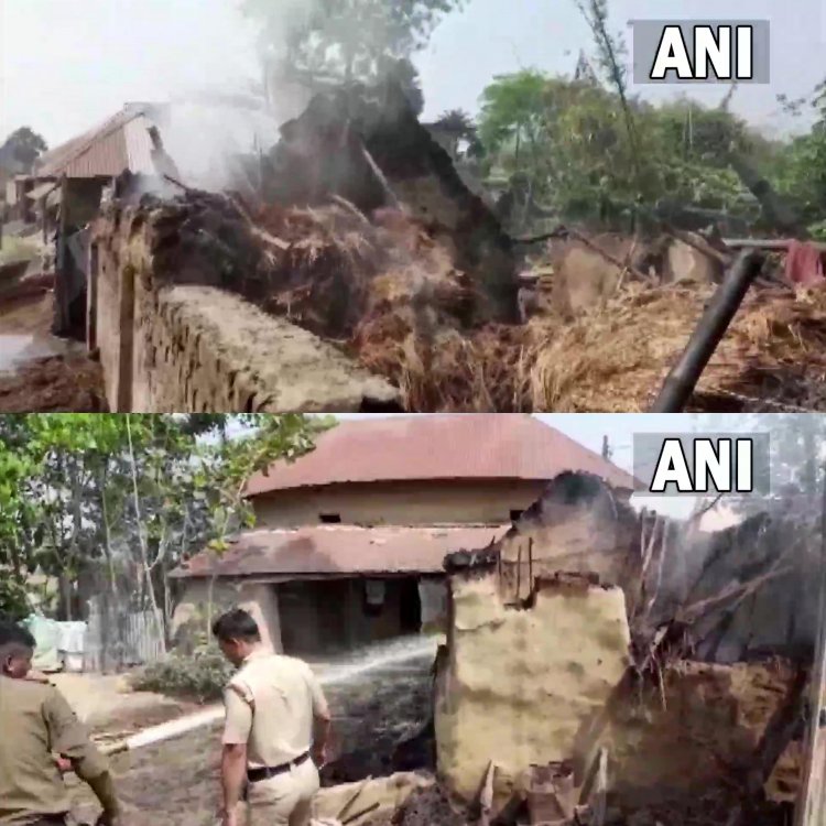 पश्चिम बंगाल: TMC लीडर की मर्डर के बाद रामपुरहाट में भड़की हिंसा, कई घरों में आग लगाया, 10 की मौत
