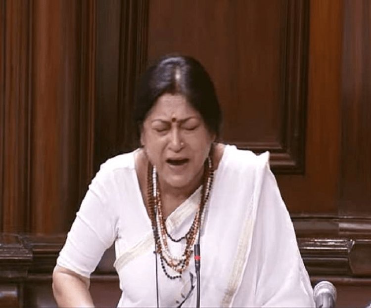 बीरभूम हिंसा प र राज्यसभा में फूट-फूटकर रोईं बीजेपी एमपी रूपा गांगुली, बोलीं- पश्चिम बंगाल अब रहने लायक नहीं