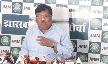 JMM का झंडा और गुरुजी का फोटो लगाकर लोबिन कर रहे पार्टी विरोधी कार्य, कार्रवाई हो: स्टीफन मरांडी